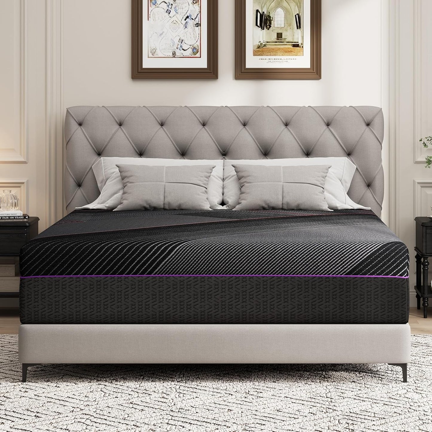 Techest 12 Inch Queen Size Memory Foam Mattress