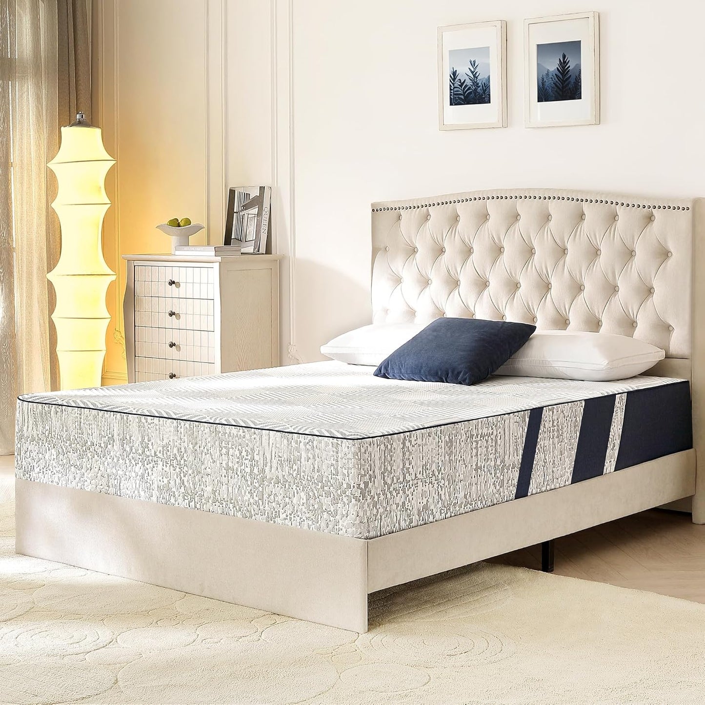 Neom 8 Inch Queen Size Memory Foam Mattress