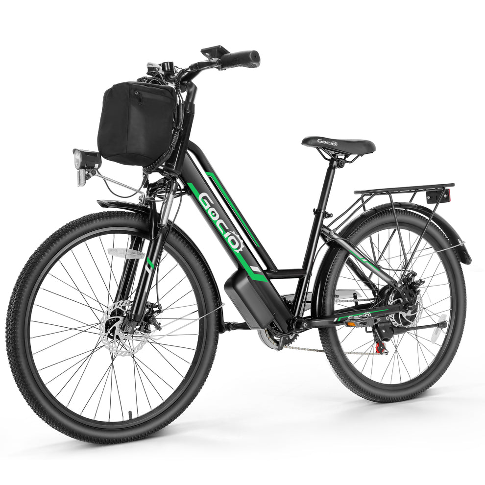 Ebike - E-city bike 26inch 374.4 Wh 48V 500W