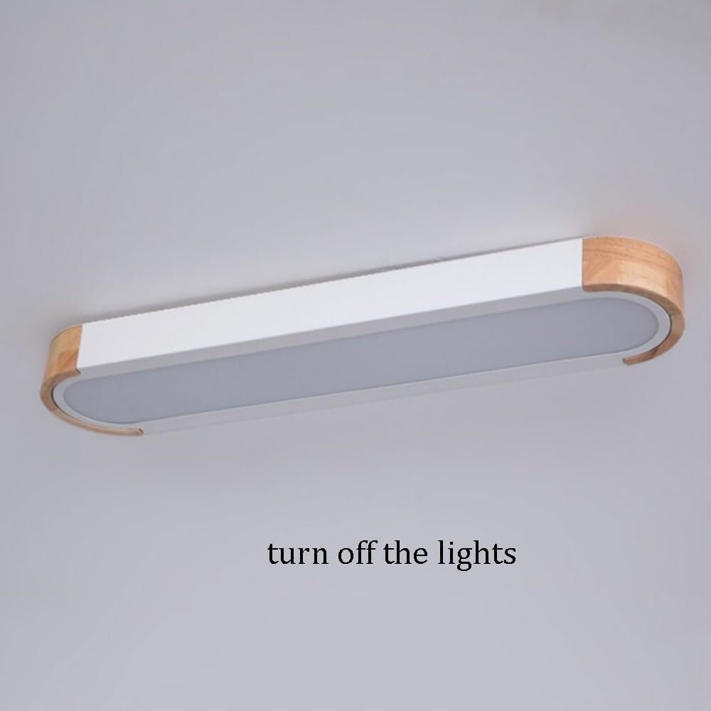 Lighting - Modern minimalist long balcony ceiling light, fashionable dressing room corridor ceiling light