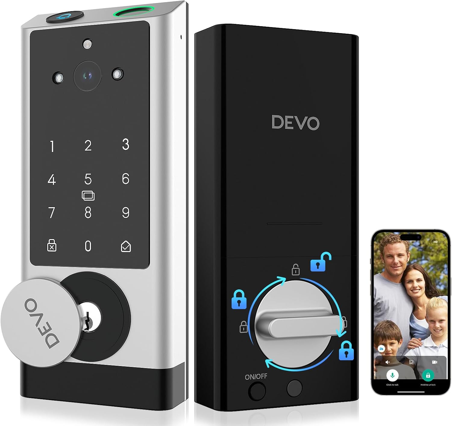 Smart Lock - DEVO G1 video smart lock