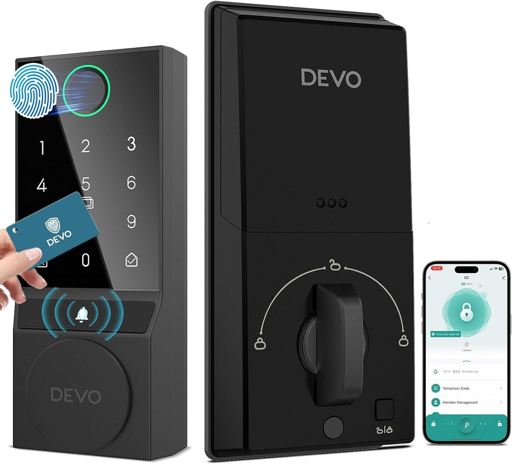 Smart Lock - Devo G2 fingerprint digital smart lock