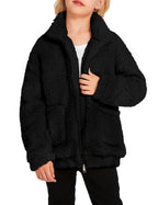 Arshiner Girls Full Zip Fleece Jacket Sherpa Outwear Coat Fall Winter for 4-12Y