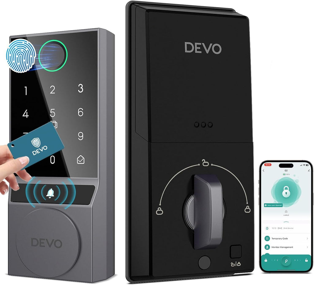 Smart Lock - Devo G2 fingerprint digital smart lock