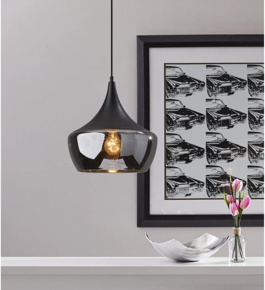 Lighting - Attic retro industrial retro lamp pendant light home glass hanging pendant light kitchen island living room