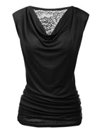 Zeagoo Tank Top for Women Trendy Going Out Tops Sleeveless Shirts Ruched Business Casual Basic Tunic Tops
