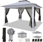 Canopies & Tents - COBIZI 12x12 Pop up Gazebo