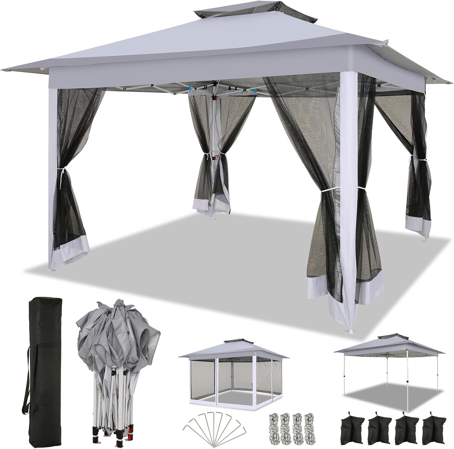 Canopies & Tents - COBIZI 12x12 Pop up Gazebo
