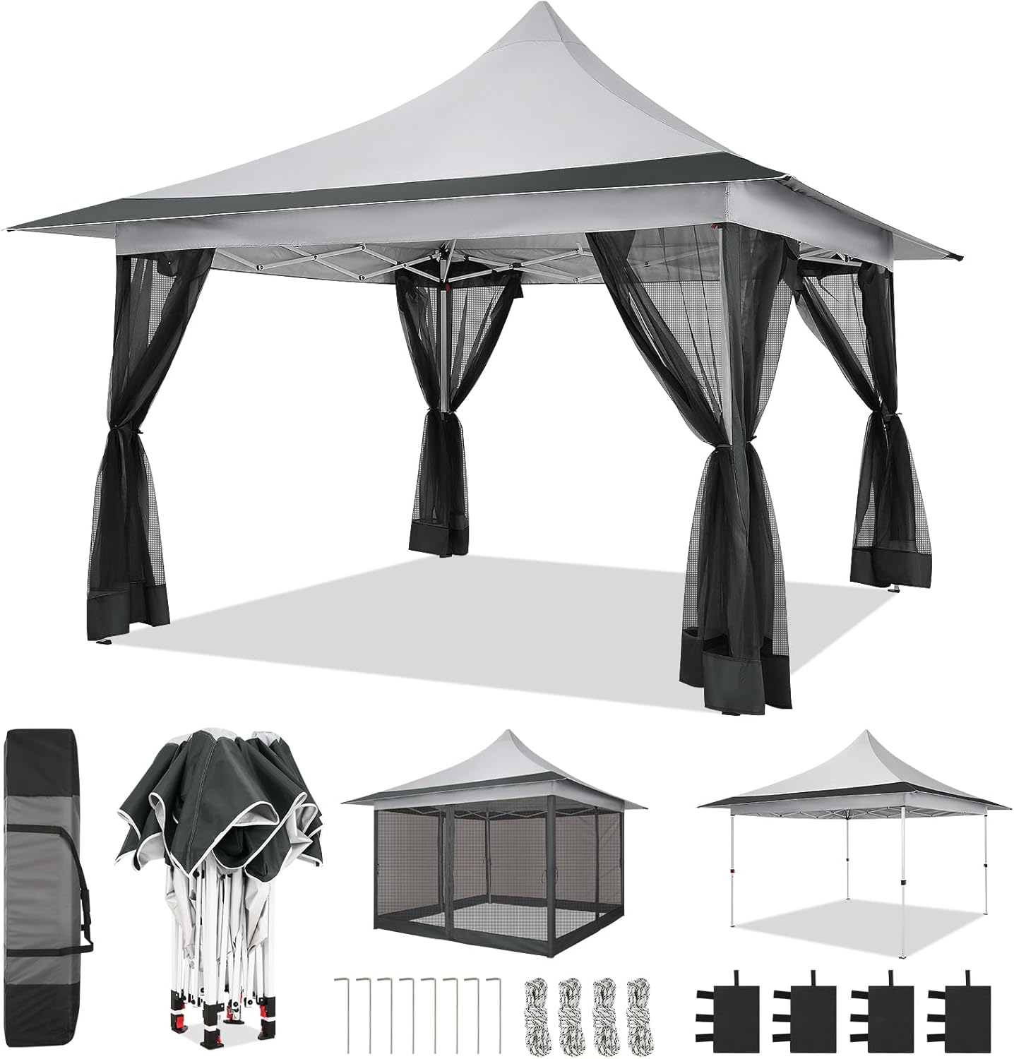 Canopies & Tents - COBIZI 12x12 Pop up Canopy Gazebo on Clearance
