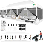 Canopies & Tents - COBIZI 10x30 Canopy Tent with 8 Sidewalls