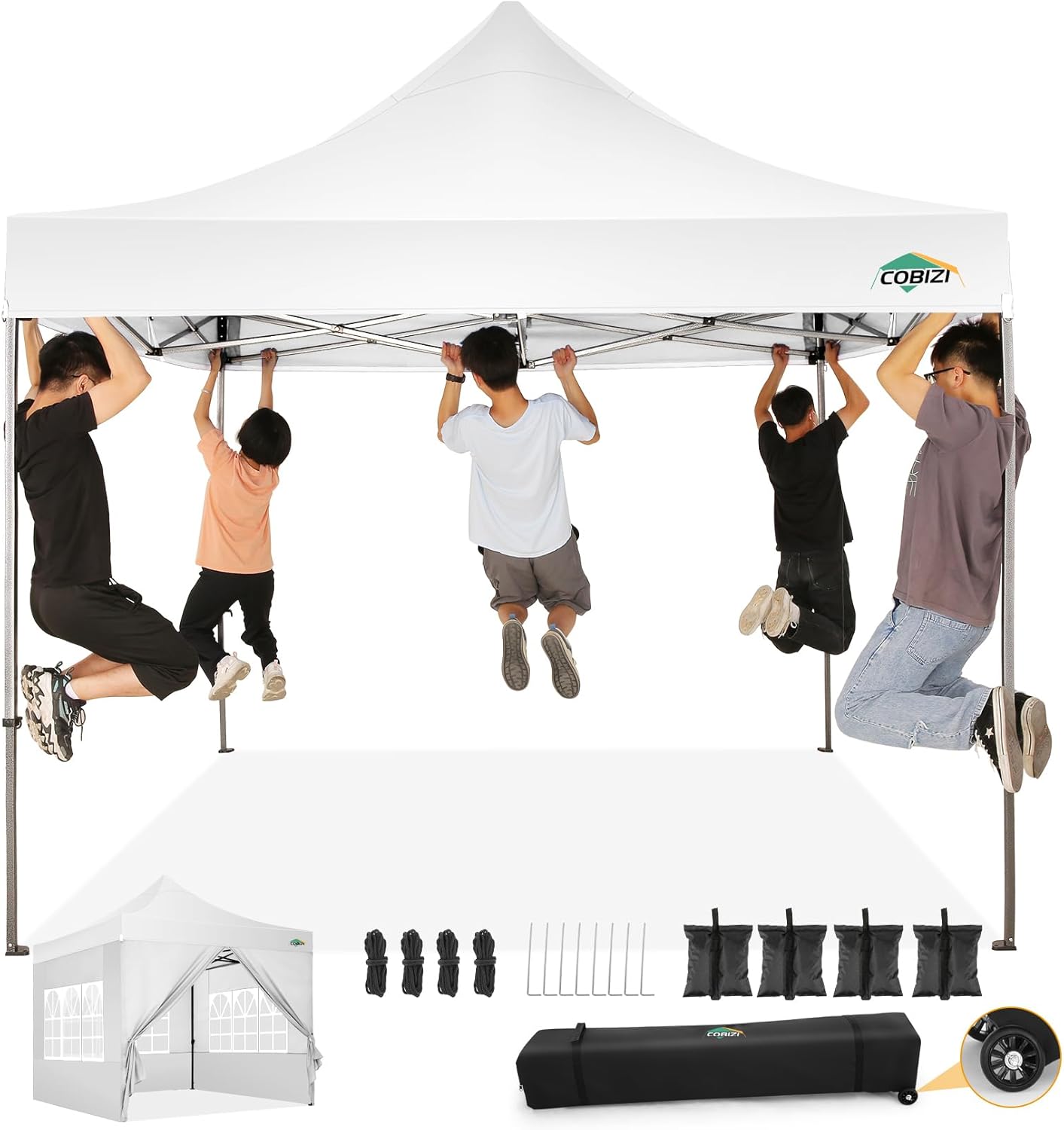 Canopies & Tents - COBIZI 10x10 Pop Up Canopy Tent