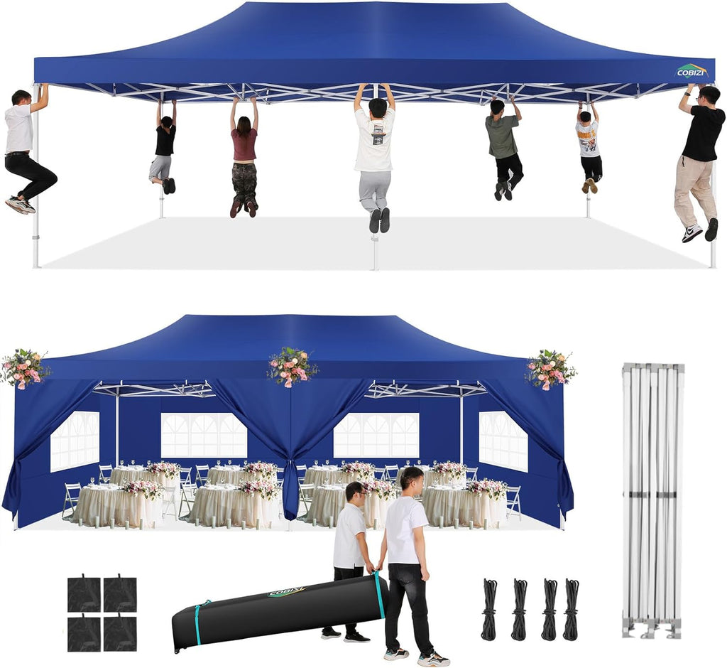 Canopies & Tents - COBIZI 13x26 Pop Up Tent