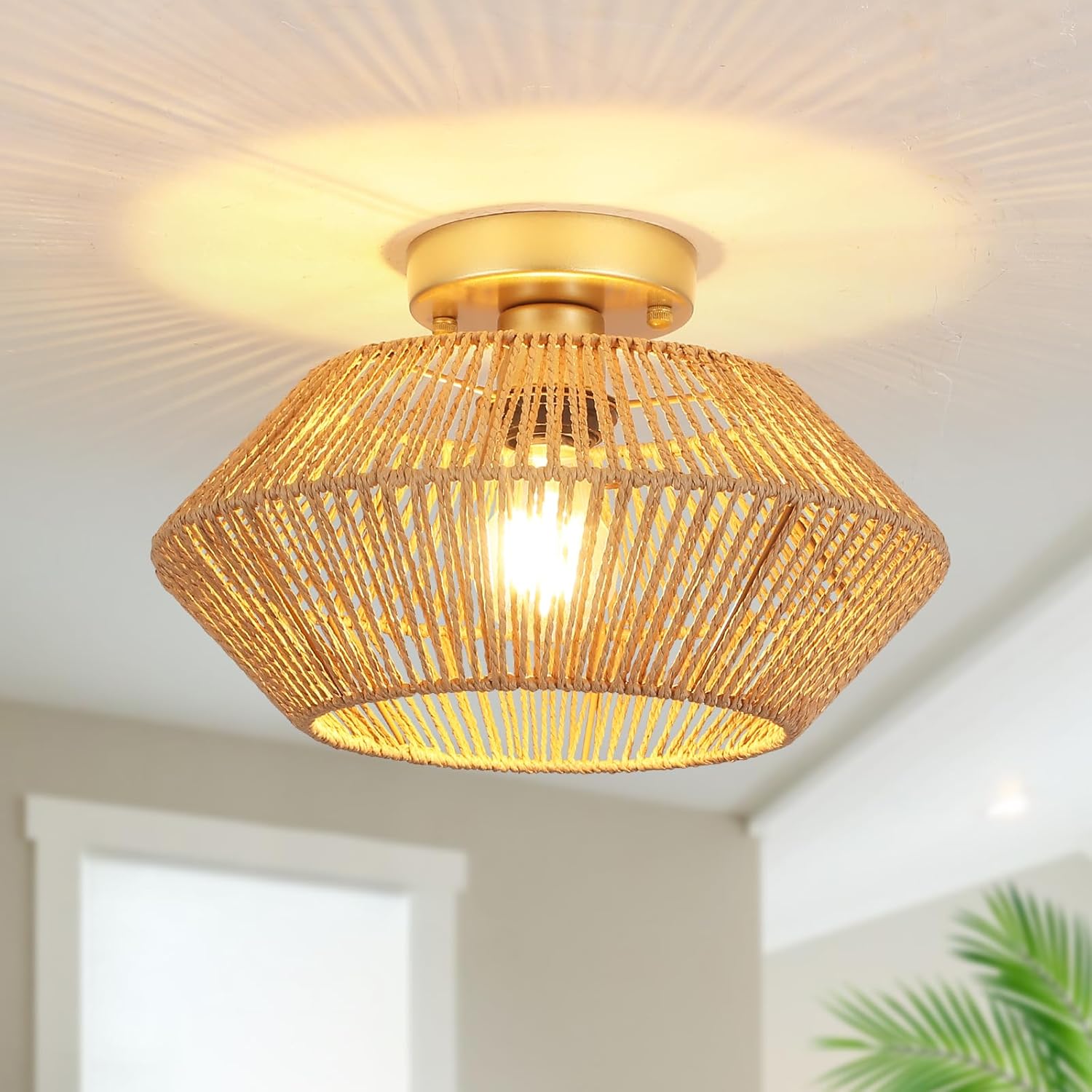 Lighting - Modern lighting fixtures, ceiling installation, bedroom entrance passage, kitchen, dining room