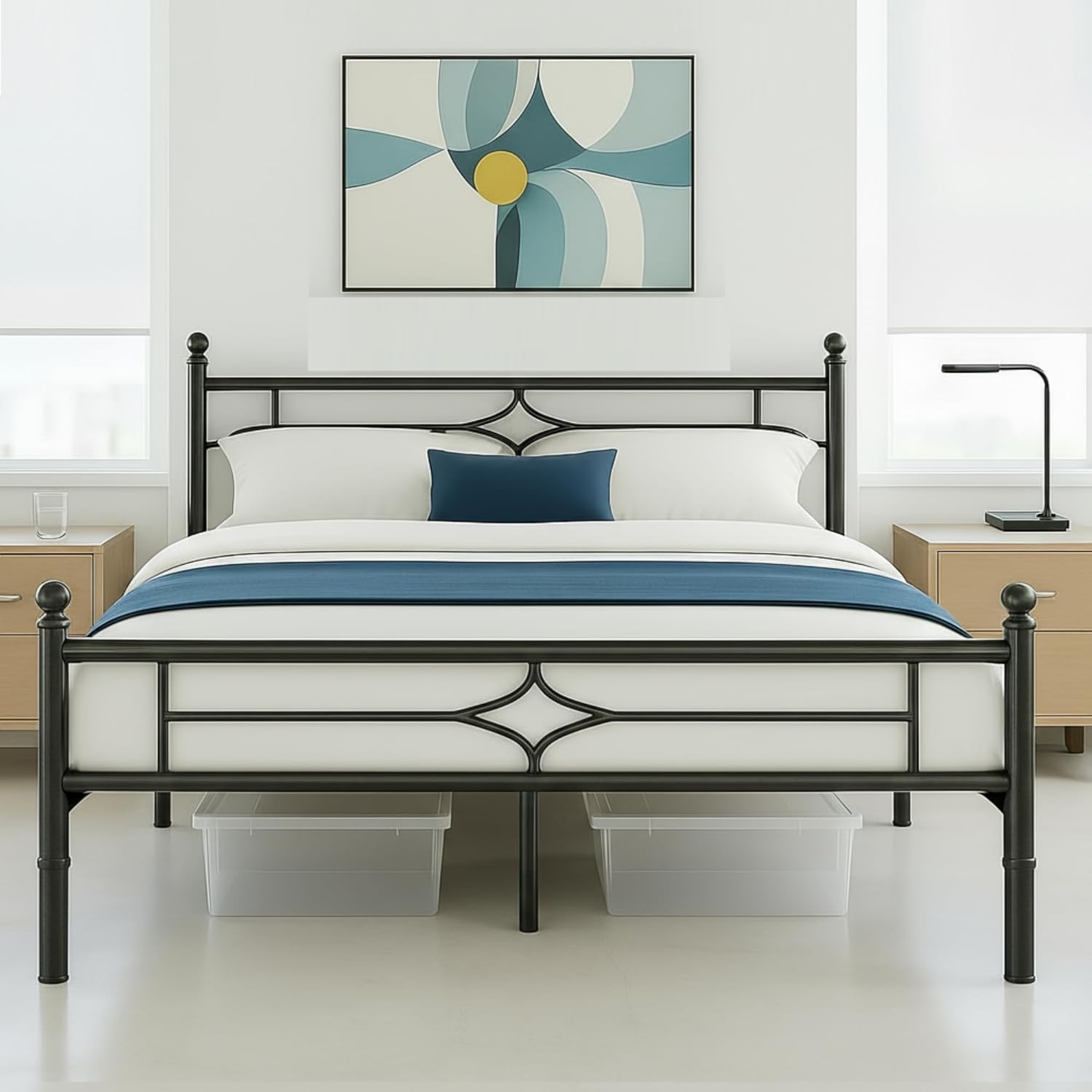 Nexus Adjustable bed frame queen/ twin with remote