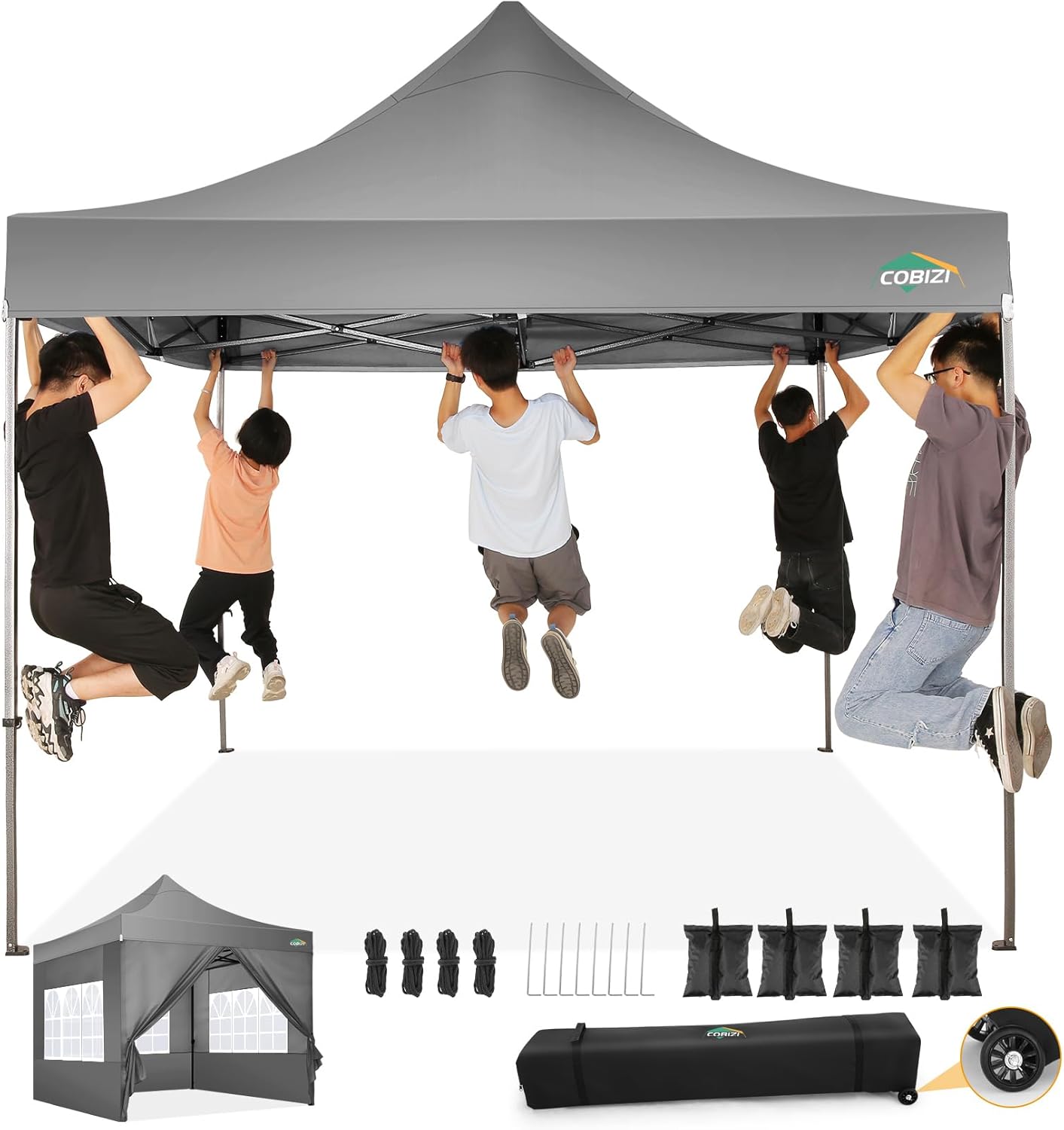 Canopies & Tents - COBIZI 10x10 Pop Up Canopy Tent
