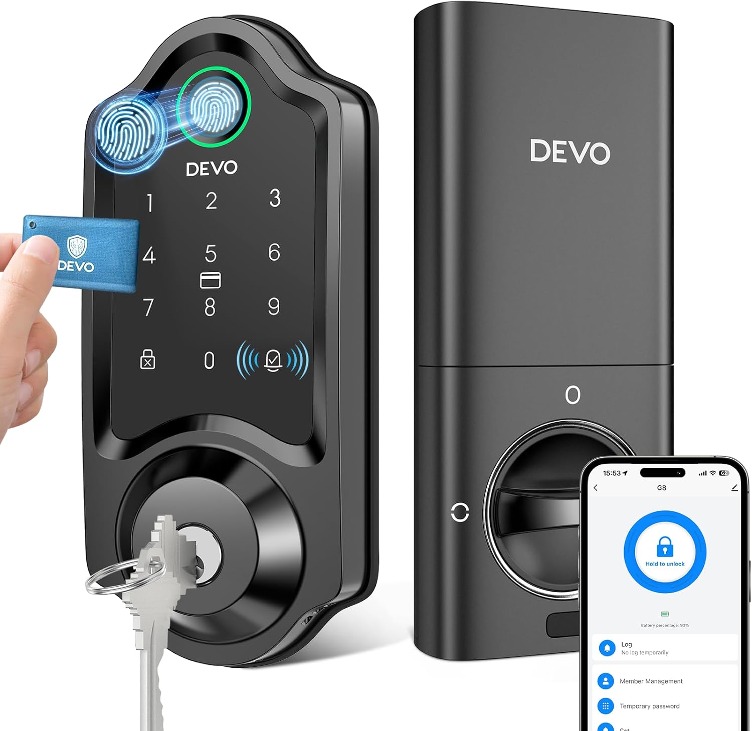 Smart Lock - DEVO G8 fingerprint smart lock