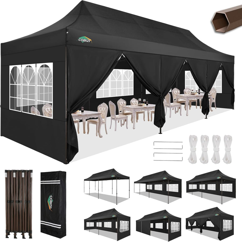 Canopies & Tents - COBIZI 10x30 Heavy Duty Party Tent