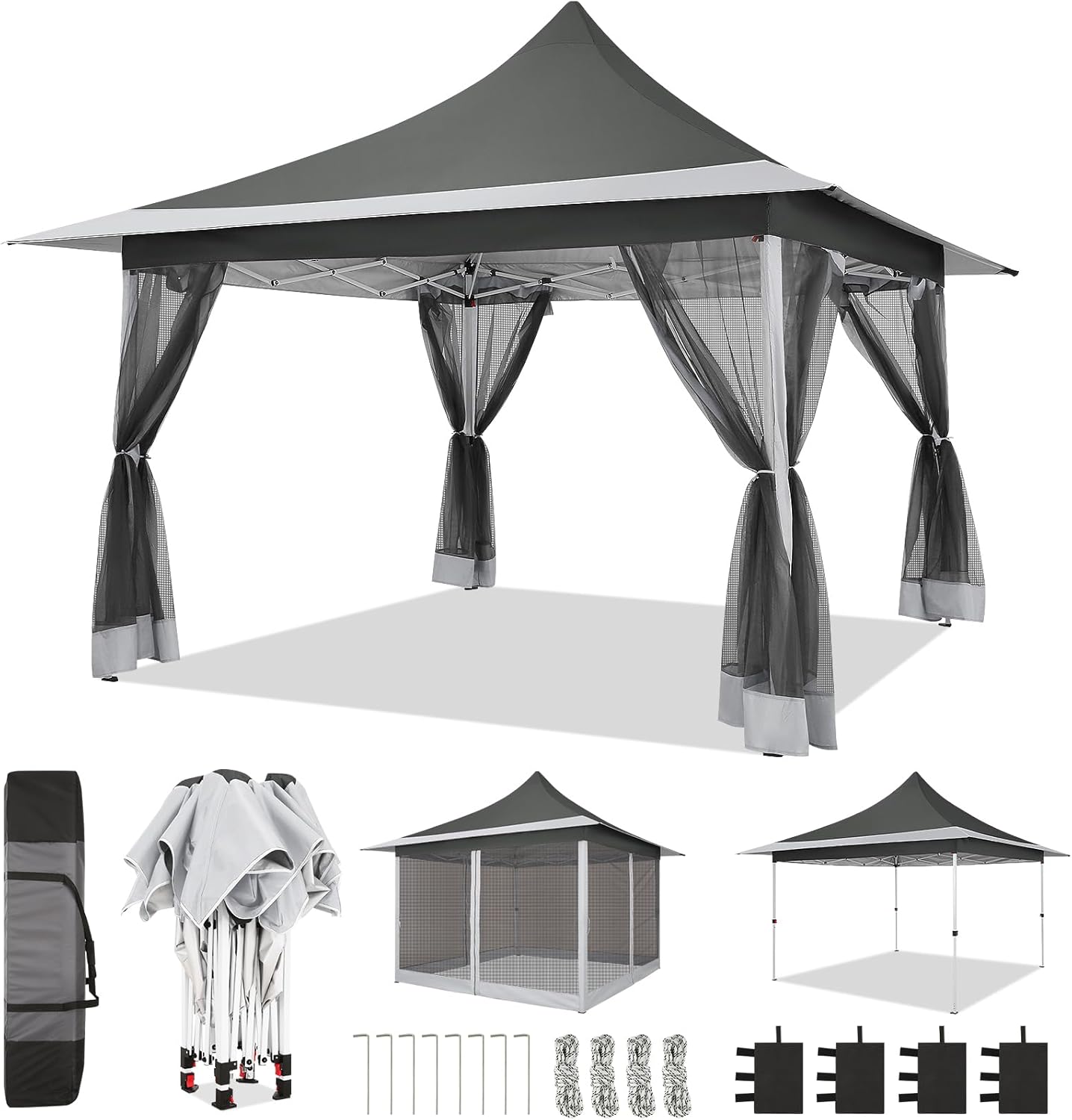 Canopies & Tents - COBIZI 12x12 Pop up Canopy Gazebo on Clearance