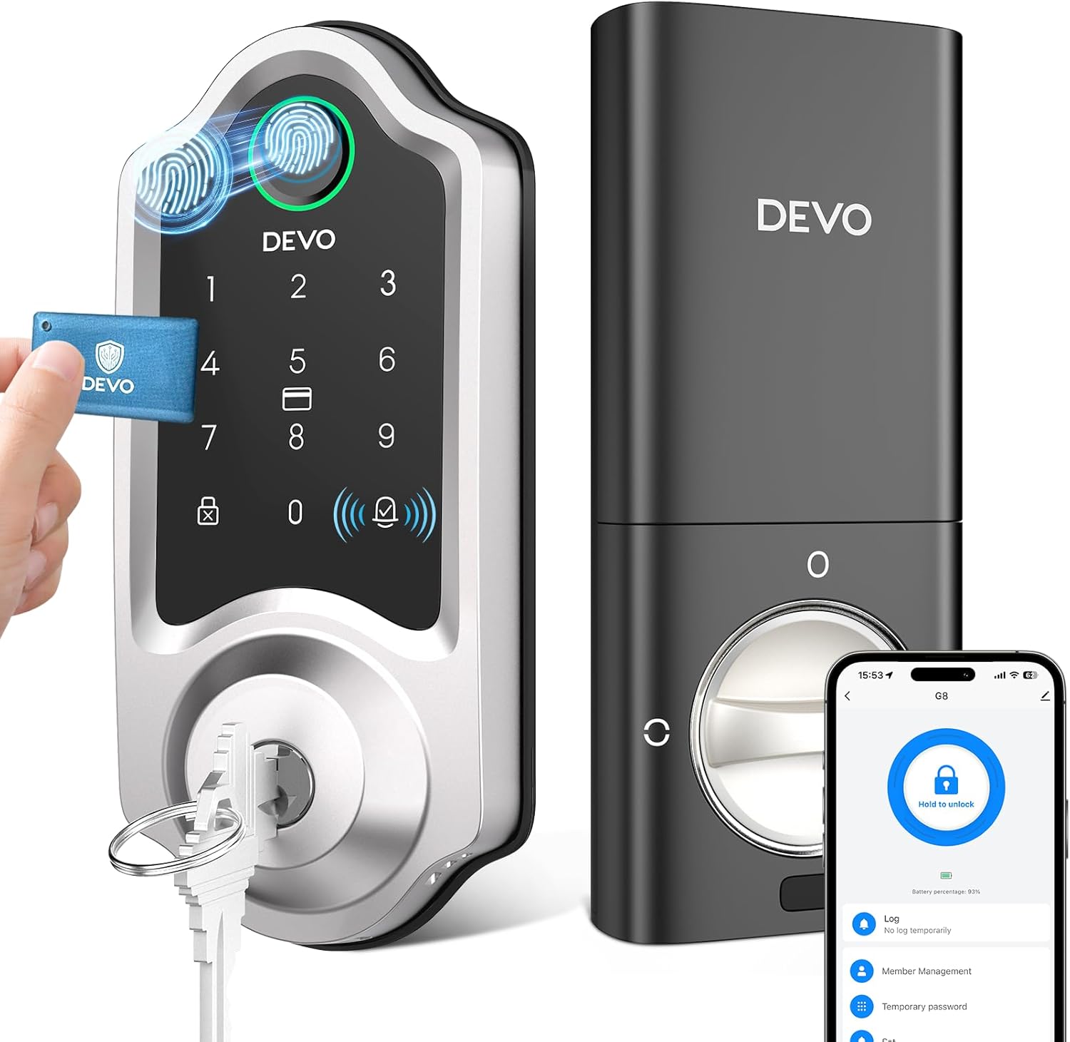Smart Lock - DEVO G8 fingerprint smart lock