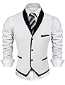 COOFANDY Mens Ribbed Slim Fit Knitted Pullover Casual Turtleneck Sweater