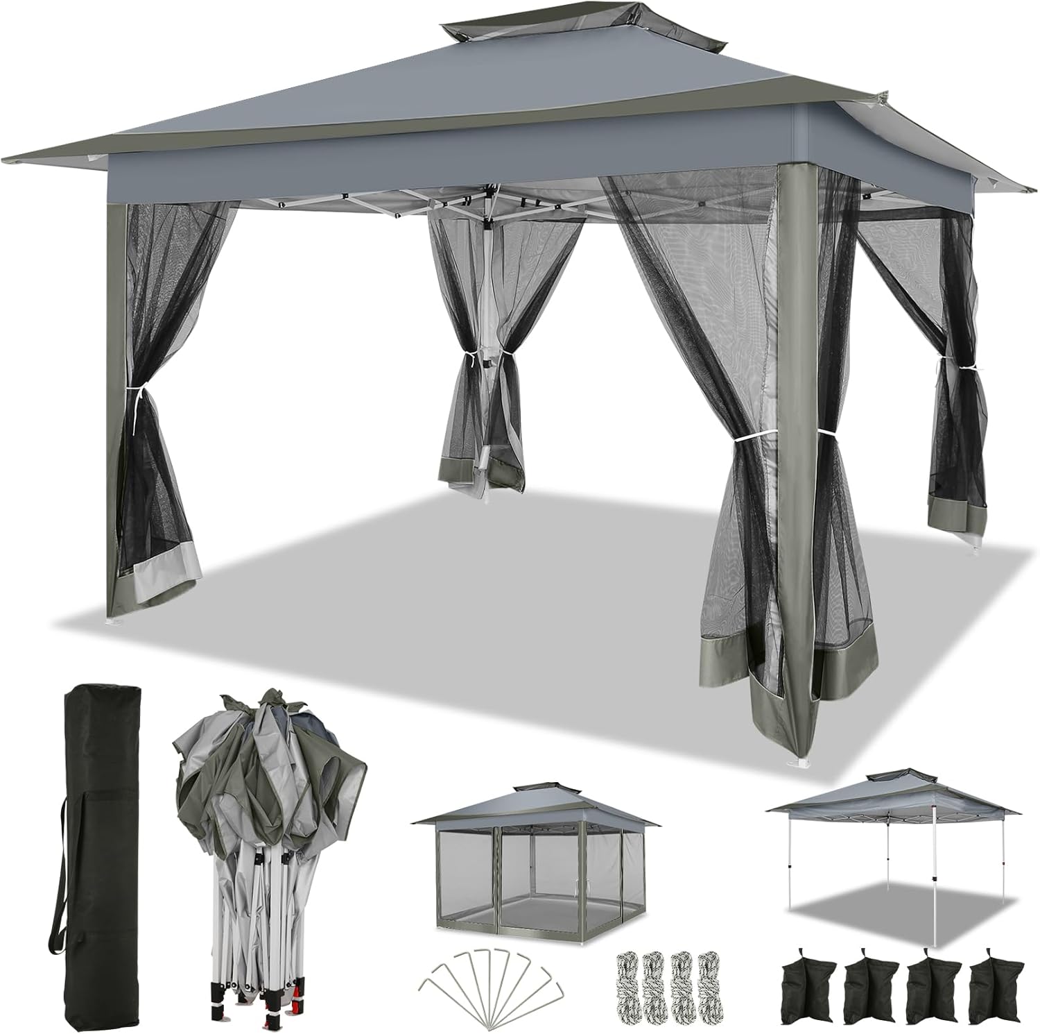 Canopies & Tents - COBIZI 12x12 Pop up Gazebo