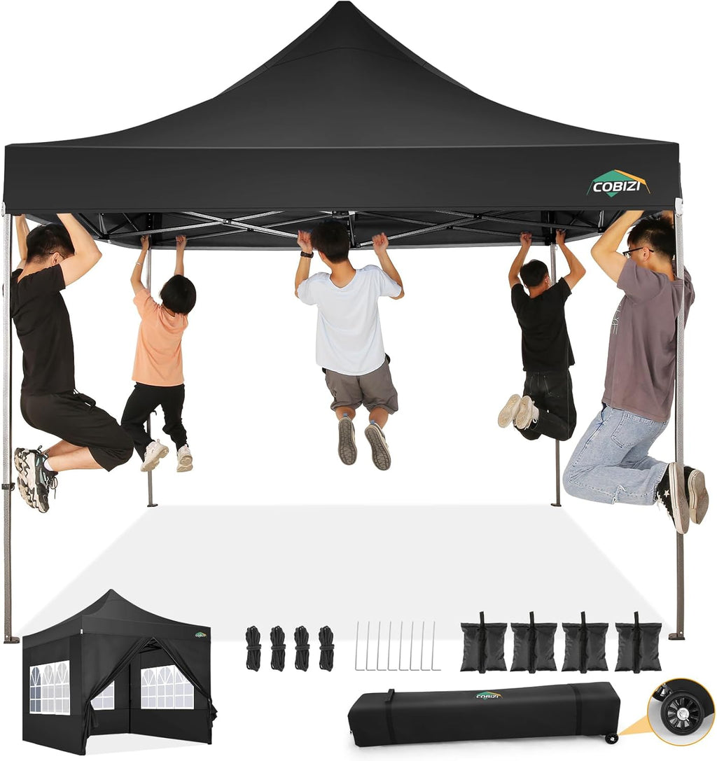 Canopies & Tents - COBIZI 10x10 Pop Up Canopy Tent
