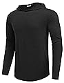 PINSPARK Lightweight Pullover Hoodies for Men Long Sleeve Hoodie for Golf Gym Workout Athletic Sweatshirt