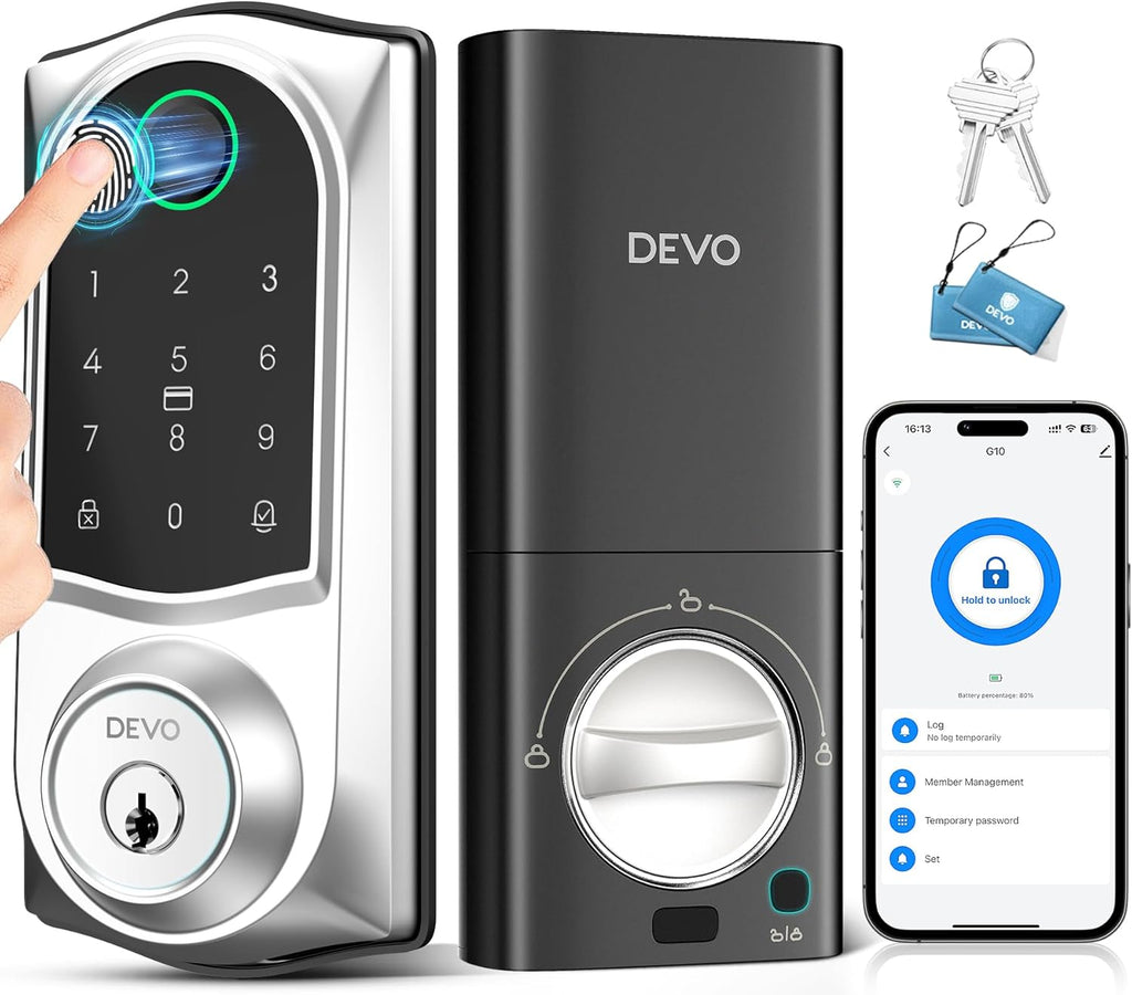 Smart Lock - DEVO G10 WiFi Smart Lock