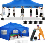 Canopies & Tents - COBIZI 10x20 Canopy with Sidewalls