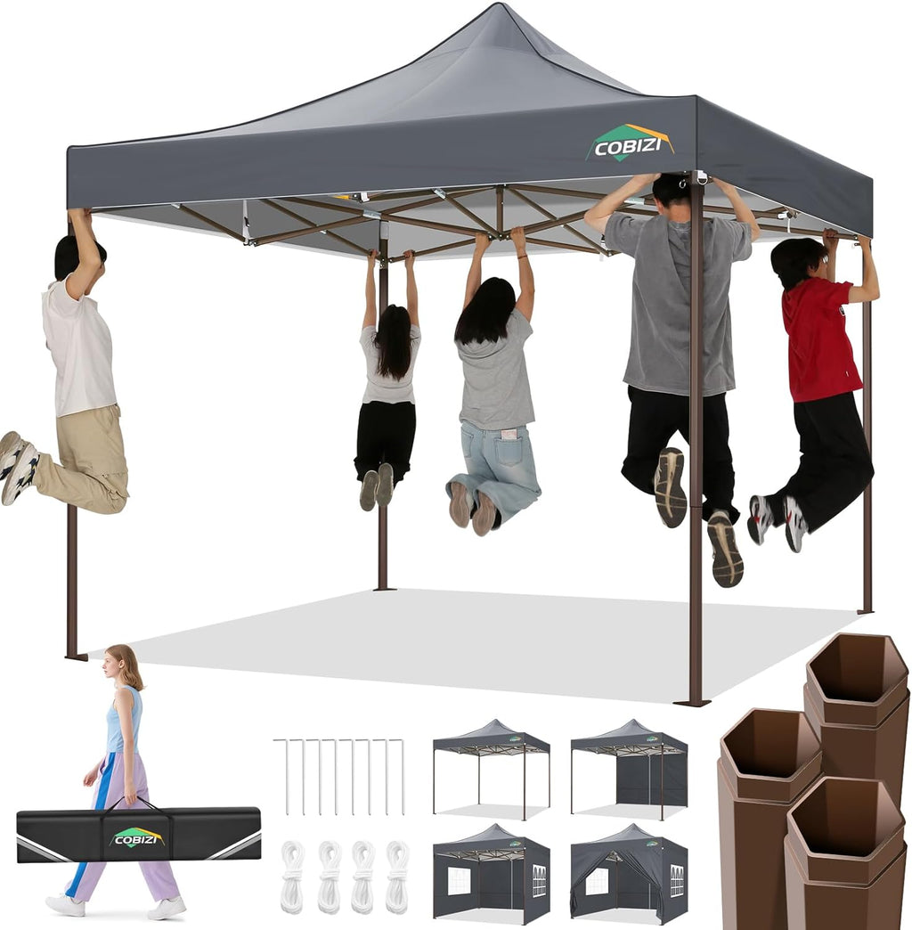Canopies & Tents - COBIZI 10x10 Pop & Up Canopy Tent SPC000227