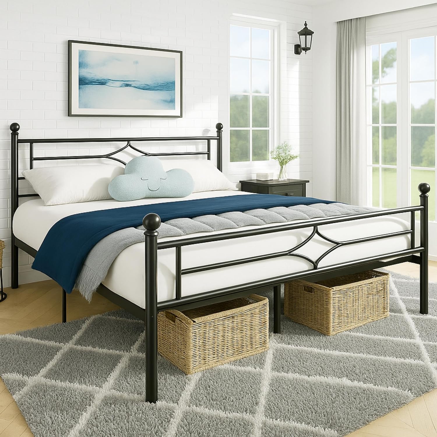 Nexus Adjustable bed frame queen/ twin with remote
