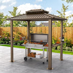 Canopies & Tents - COBIZI  6x8 Hardtop Grill Gazebo