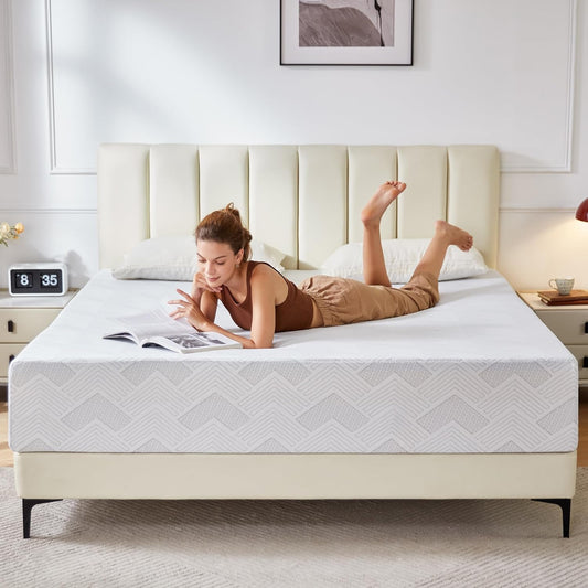 Vera 12 Inch Queen Size Memory Foam Mattress