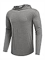 PINSPARK Lightweight Pullover Hoodies for Men Long Sleeve Hoodie for Golf Gym Workout Athletic Sweatshirt