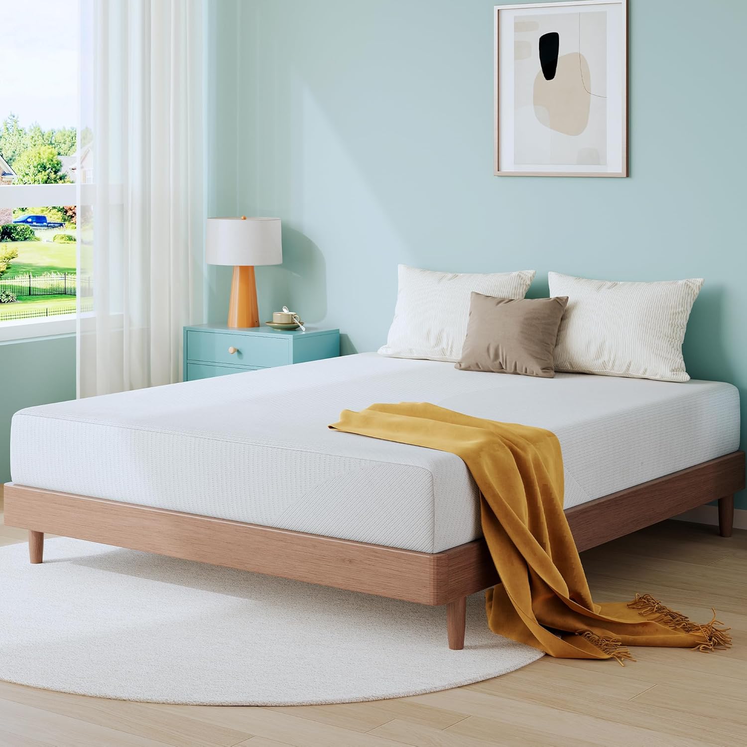 Gridee 8 Inch Memory Foam Mattress