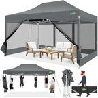 Canopies & Tents - COBIZI 10x15 Canopy Tent with 4 Sidewalls