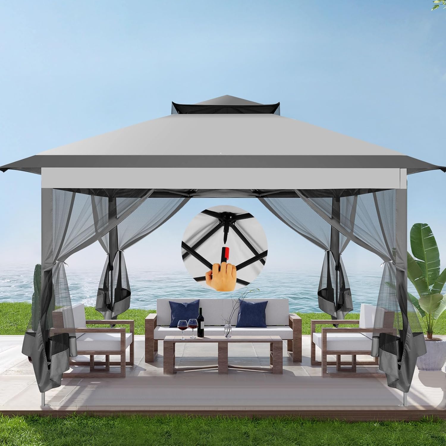 Canopies & Tents - COBIZI – 11x11 pop up Gazebo