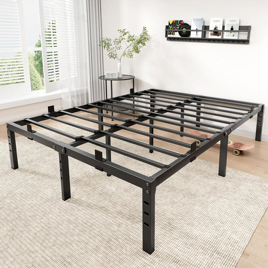 Twin Size Bed Frame with Headboard