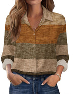 Zeagoo Womens Tops Long Sleeve Satin Silk Button Down Shirts Casual Business Dressy Blouses Fall Clothes