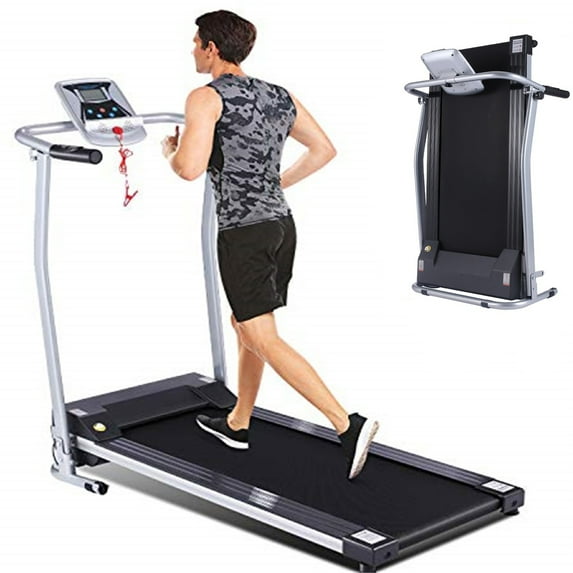 Sports Equipment  Electric Treadmill with Incline & Shock Absorption, APP Connected Folding Running Machine, 12 Programs, Bluetooth Speakers & Pulse Monitor for Home Fitness